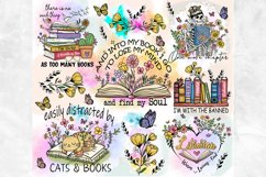 Book Tumbler Wrap 20oz Skinny Tumbler Gift For Bookworm Product Image 2