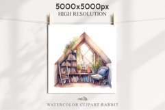 Book Corner Clipart Artist Workspace PNG Scrapbooking Art boho cozy interior table desk Transparent art workshop designs sublimation kids printable digital  watercolor cozy book Corner Clipart, Artist Workspace PNG,  jpeg boho interior table, work desk