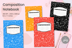 Composition Book Cover School Theme Teacher KDP Notebook Product Image 1