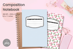 Composition Book Cover School Theme Teacher KDP Notebook Product Image 1