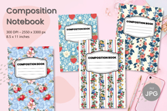 Composition Book Cover School Theme Teacher KDP Notebook Product Image 1