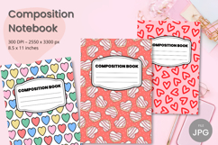 Composition Book Cover School Theme Teacher KDP Notebook Product Image 1