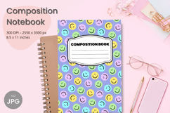 Composition Book Cover School Theme Teacher KDP Notebook Product Image 1