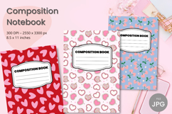 Composition Book Cover School Theme Teacher KDP Notebook Product Image 1