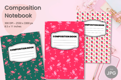 Composition Book Cover School Theme Teacher KDP Notebook Product Image 1