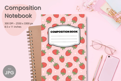 Composition Book Cover School Theme Teacher KDP Notebook Product Image 1
