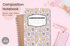 Composition Book Cover School Theme Teacher KDP Notebook Product Image 1