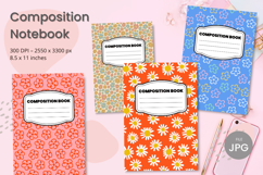 Composition Book Cover School Theme Teacher KDP Notebook Product Image 1