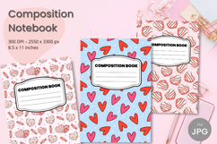 Composition Book Cover School Theme Teacher KDP Notebook Product Image 1