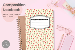 Composition Book Cover School Theme Teacher KDP Notebook Product Image 1