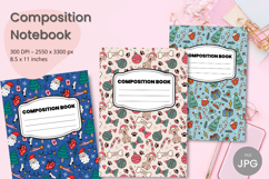 Composition Book Cover School Theme Teacher KDP Notebook Product Image 1
