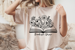 Book With Flower Svg Floral Book Svg, Reading Svg, Book Svg. Product Image 4