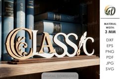 3D Book Genre Stands Bundle Laser Cut. Genre Sign Stand SVG Product Image 2