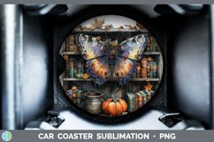 GorgeousBook Halloween Car Coaster design.