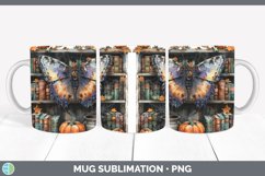 GorgeousBook Halloween Mug Wrap design.