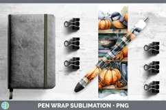 GorgeousBook Halloween Pen Wrap design.