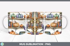GorgeousBook Halloween Mug Wrap design.