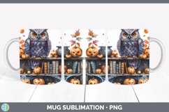GorgeousBook Halloween Mug Wrap design.