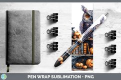 GorgeousBook Halloween Pen Wrap design.