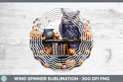 GorgeousBook Halloween Wind Spinner design.