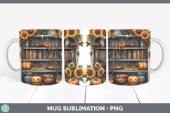 GorgeousBook Halloween Mug Wrap design.