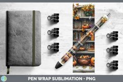 GorgeousBook Halloween Pen Wrap design.