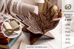 Book Holders Bundle Laser Cut. Book Stand SVG Product Image 10