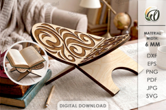 Book Holders Bundle Laser Cut. Book Stand SVG Product Image 11