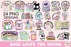 Book Lover Png Bundle Product Image 1