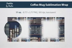 Old Book Cricut Mug Design