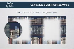 Old Book Cricut Mug Design