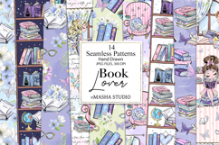 Book Lover Seamless Digital Papers Product Image 1