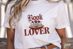 Book Lover Sublimation Clipart Bundle Product Image 7