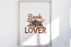 Book Lover Sublimation Clipart Bundle Product Image 2