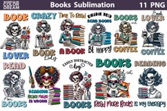 Funny Book Sublimation | Books Sarcastic Quotes T shirt Product Image 1
