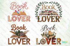 Book Lover Sublimation Product Image 1
