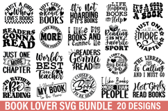 Book Lover SVG Bundle - Book Lover SVG Design Product Image 1