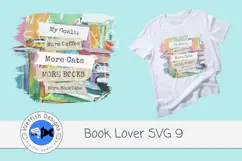 Book Lover PNG SVG 9 Product Image 1
