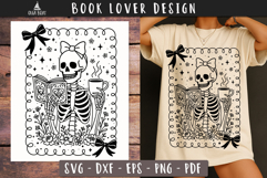 Book Lover SVG Bundle Coquette designs Product Image 10