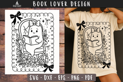 Book Lover SVG Bundle Coquette designs Product Image 4