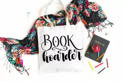 Book Hoarder SVG I Book Lovers SVG I Reading SVG I Books SVG