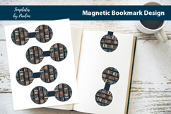 Book Lover Magnetic Bookmark Bundle, Retro Bookmark Pack Product Image 5