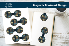 Book Lover Magnetic Bookmark Bundle, Retro Bookmark Pack Product Image 7