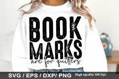 Book Marks Are for Quitters - Reading SVG Design Product Image 1