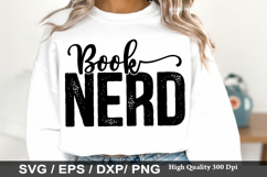 Book Nerd - Reading SVG Design Product Image 1