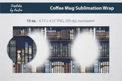 Old Book Cricut Mug Design
