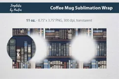 Old Book Cricut Mug Design