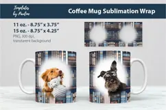 Old Book Cricut Mug Design