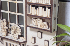Dollhouse Bedroom Book Nook - Laser Cut File SVG Diorama Product Image 9