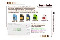 Dollhouse Bedroom Book Nook - Laser Cut File SVG Diorama Product Image 19
